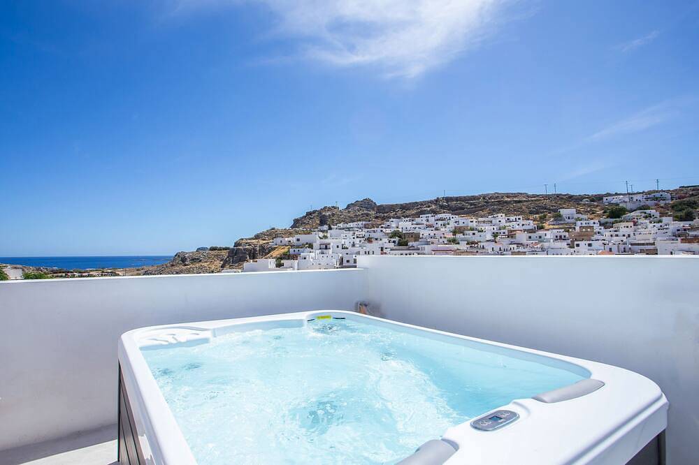 Hel leilighet, Heritage Luxury Suites - Cielo in Lindos, Rhodos