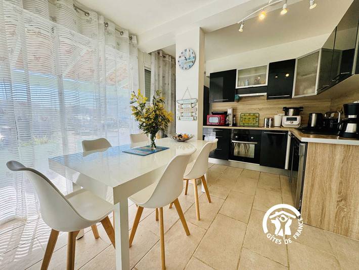 Gîte pour 6 personnes, avec terrasse dans Narbonne Plage - 3