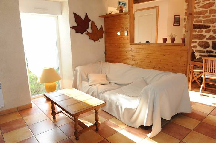 Gîte pour 3 personnes, avec jardin, animaux acceptés dans le Morbihan - 2