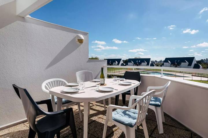 Ferienwohnung für 6 Personen, mit Pool in Carnac