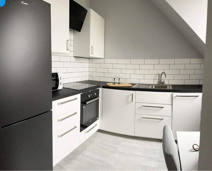 Apartament wakacyjny dla 4 osób, z Taras i Widok w Augustów
