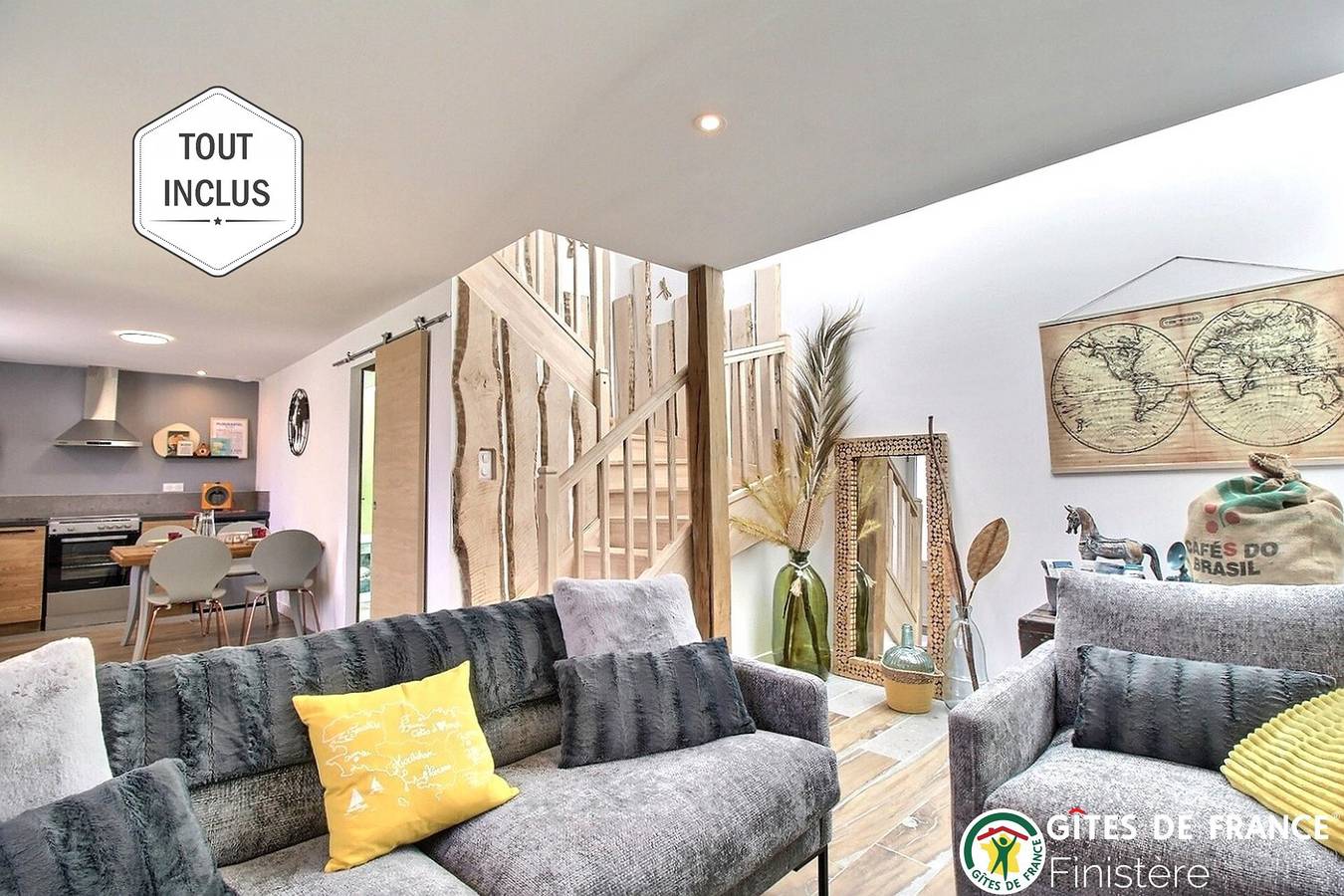 L'Ecurie de Kergueven in Plougastel-Daoulas, Brest region