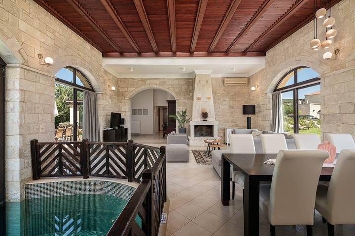 Villa für 10 Personen mit Balkon/Terrasse in Platanias, Chania und Umgebung