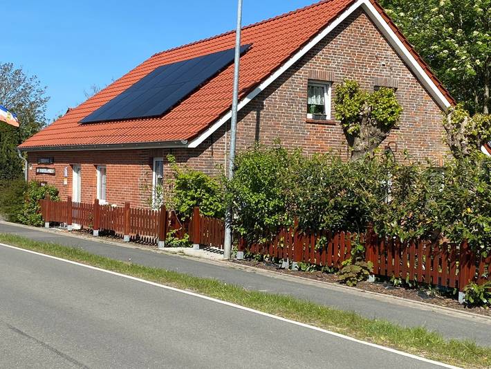Ferienhaus für 10 Personen, mit Terrasse und Garten sowie Sauna in Bunde