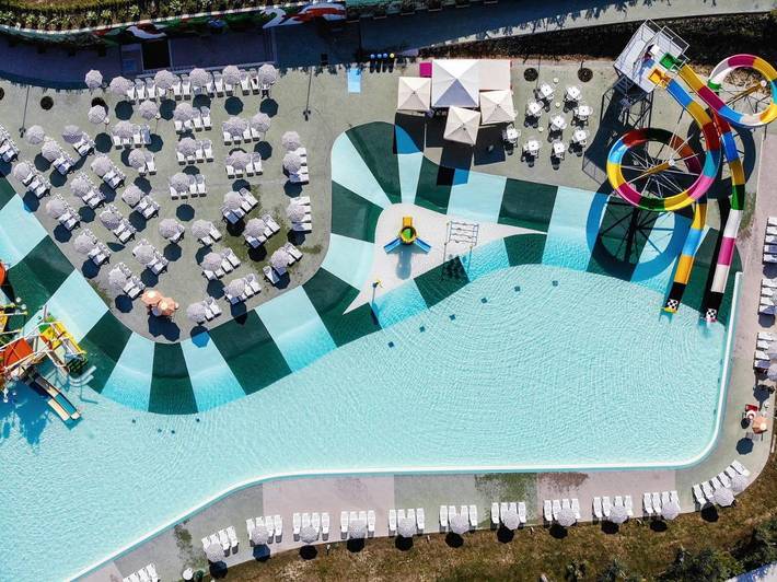 Camping für 2 Personen, mit Whirlpool und Terrasse sowie Garten und Pool in Bardolino