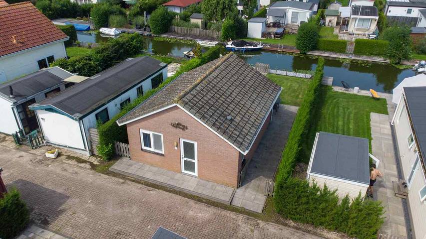 Bungalow für 3 Personen, mit Garten und Terrasse am Ijsselmeer