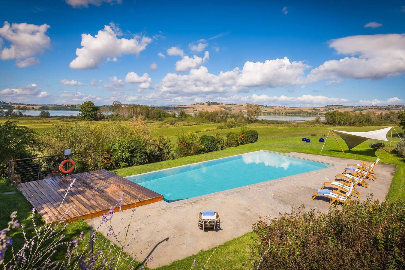 Villa für 9 Personen mit Garten in Chiusi, Chianti