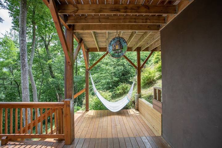 Blockhütte für 18 Personen, mit Terrasse und Whirlpool, mit Haustier - 1