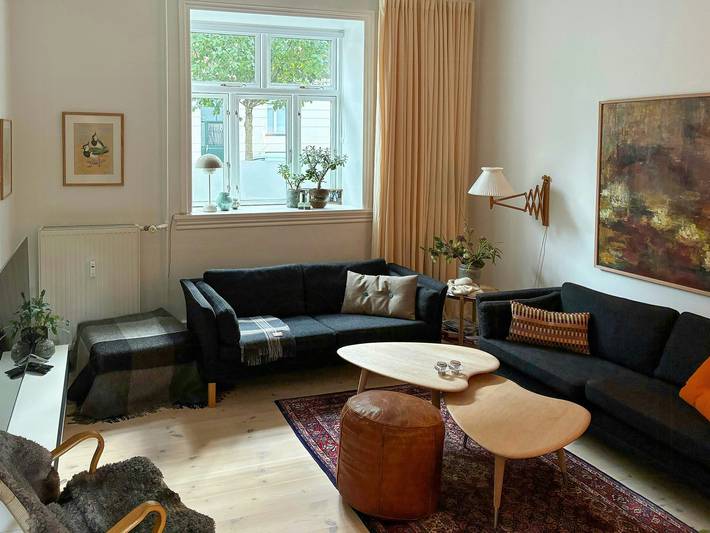 Ganze Wohnung, Wohnung mit gemütlichem Hinterhof in Frederiksberg in Frederiksberg, Kopenhagen