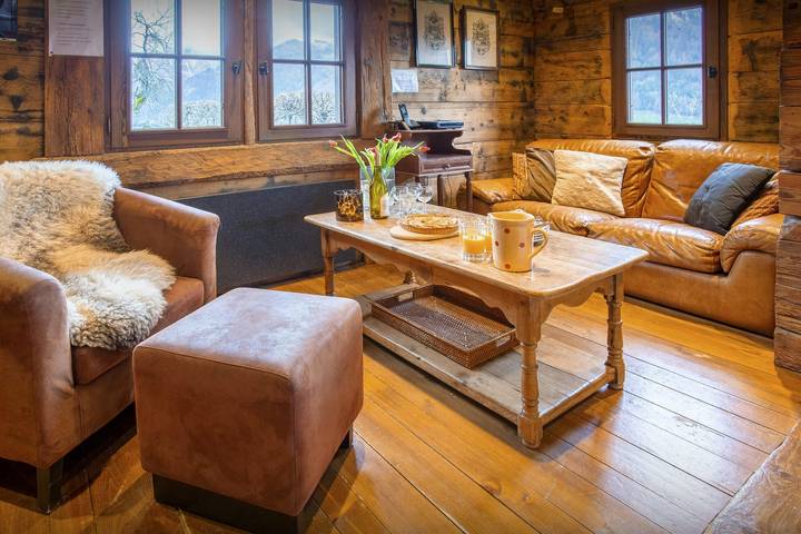 Relax around a crackling fire in cosy chalet for 8 - Ovo Network in Manigod, Región de Annecy