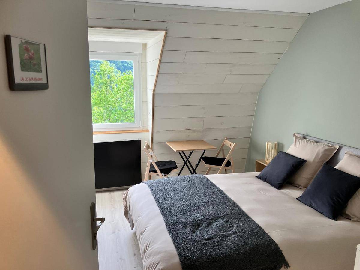 Double Room with Mountain View in Le Falgoux, Parc naturel régional des Volcans d'Auvergne