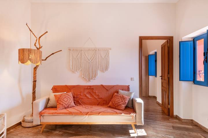 Maison de vacances 'Alte Com Amor' avec vue sur la montagne, Wi-Fi et climatisation in Alte, District de Faro