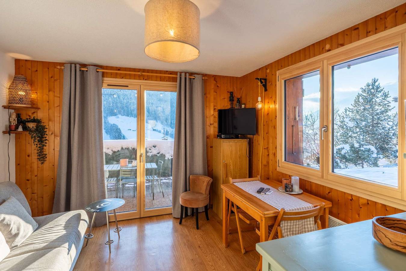 Apartamento vacacional entero, Terrasse ensoleillée avec vue imprenable in Le Grand-Bornand, Región de Annecy