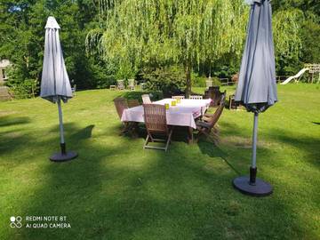 Chambre d’hôte pour 5 personnes, avec jardin, animaux acceptés à Vouvray-sur-Loir