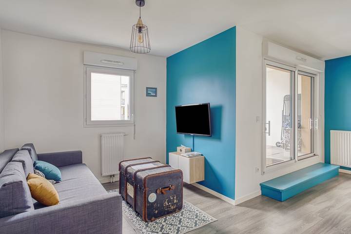 Location de vacances pour 4 personnes, avec Balcon à Dinard