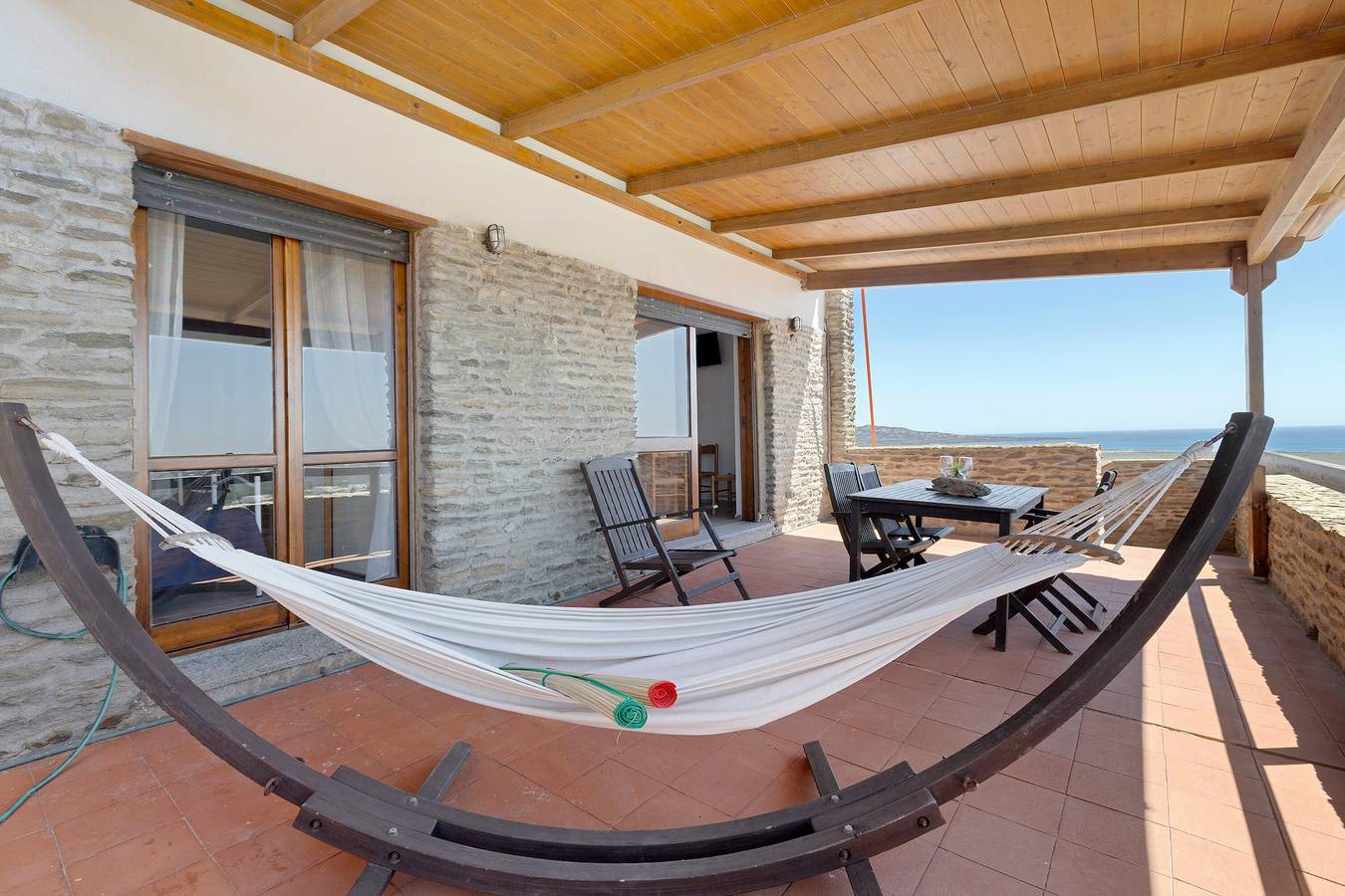 Ferienhaus 'Venere' mit Meerblick, Gemeinschaftspool in La Pelosa (Stintino), Stintino