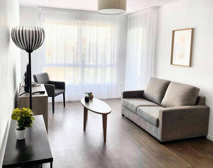 Location de vacances pour 3 personnes, avec balcon et jardin dans Logelbach - 2