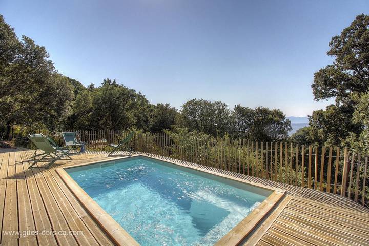 Gîte für 4 Personen, mit Terrasse und Pool auf Korsika - 3