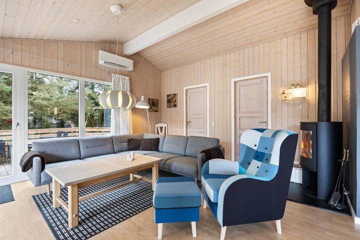 Villa pour 8 personnes avec terrasse in Bjerregård, Holmsland Klit