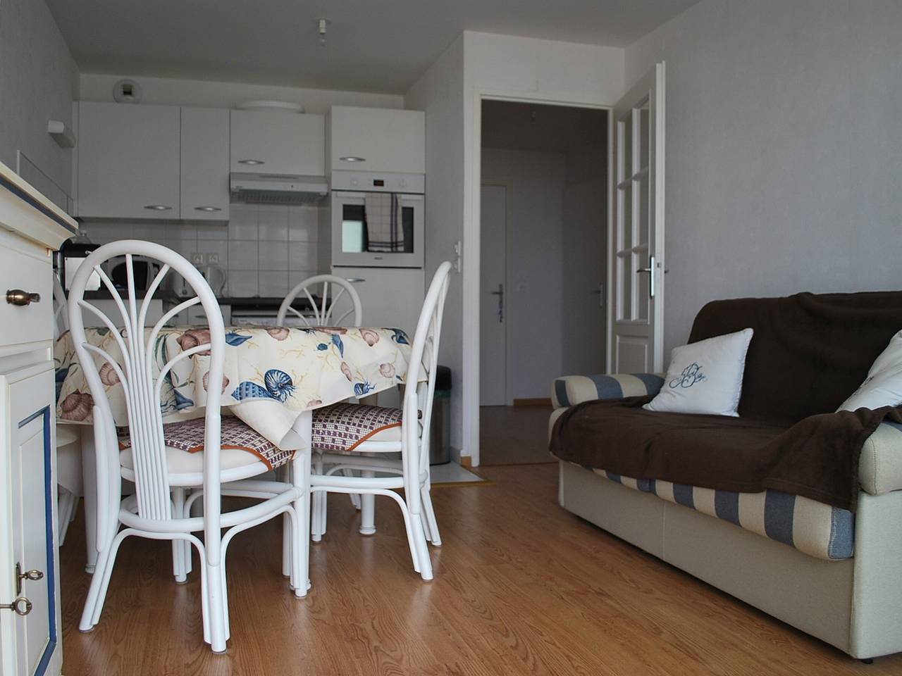 Apartamento entero, Moderno apartamento a 2 min de la playa, vista al mar, se admiten mascotas in Fort-Mahon-Plage, Región de Abbeville