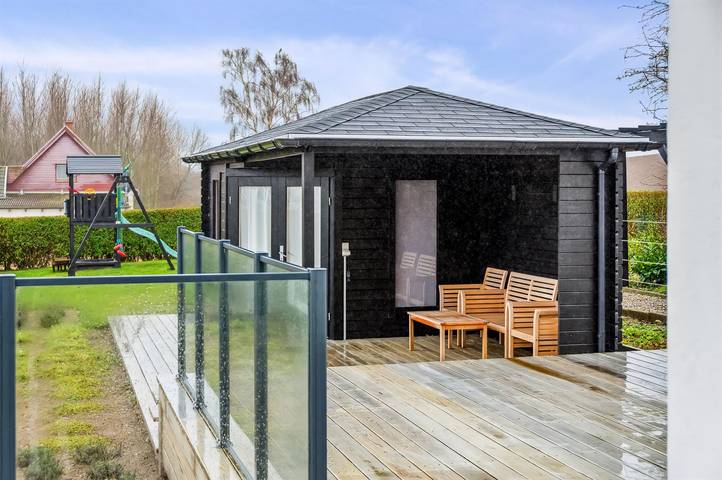 Ferienhaus mit Meerblick für 6 Personen, mit Whirlpool und Sauna sowie Terrasse und Garten auf Langeland - 2