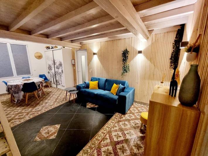 Gîte pour 5 personnes, animaux acceptés dans Gare Du Grau Du Roi