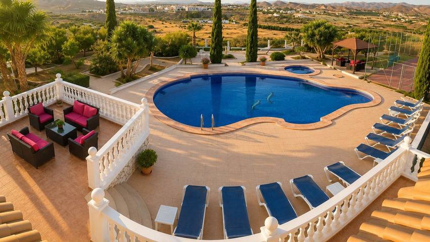 Chalet para 10 personas, con jacuzzi y balcón/terraza en Levante Almeriense - 3