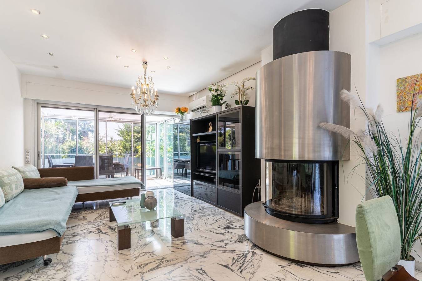 Californian villa with pool in Biot in Biot, Cannes und Umgebung