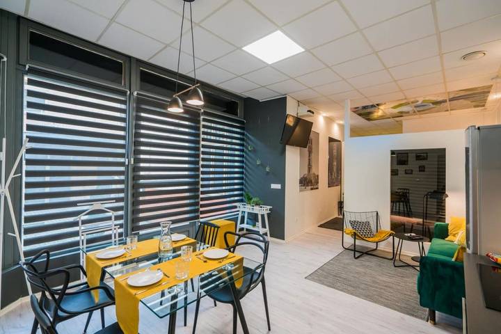 Ferienwohnung für 5 Personen, mit Terrasse und Ausblick in Siofok