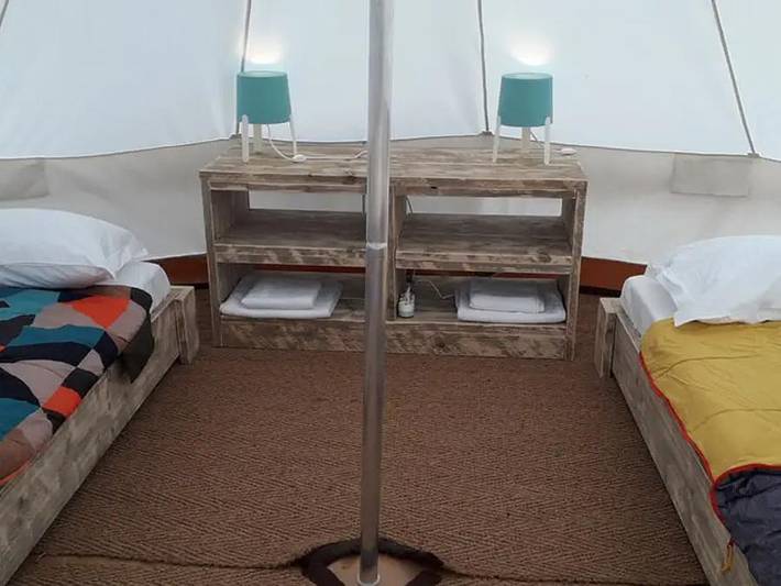 Por el Parque De Campismo São Miguel - Zelt 2 personen - Bell Tent in São Teotónio, Costa Alentejana