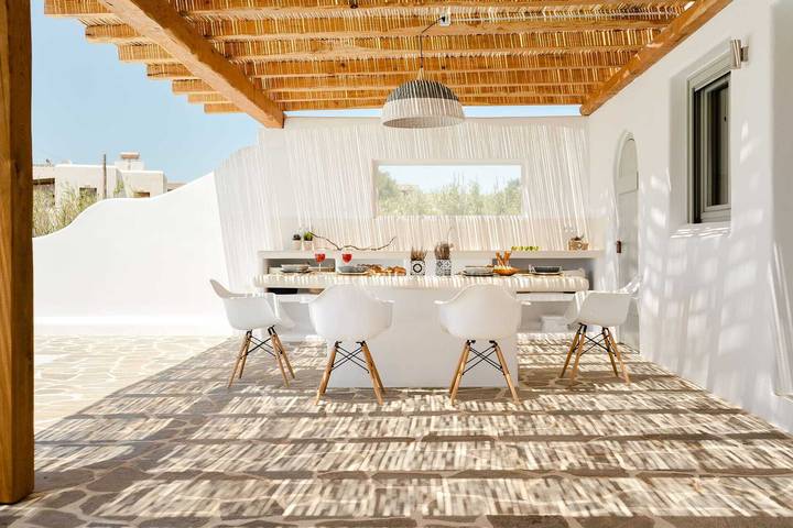 Villa pour 10 personnes, avec piscine et balcon/terrasse dans Naxos - 3