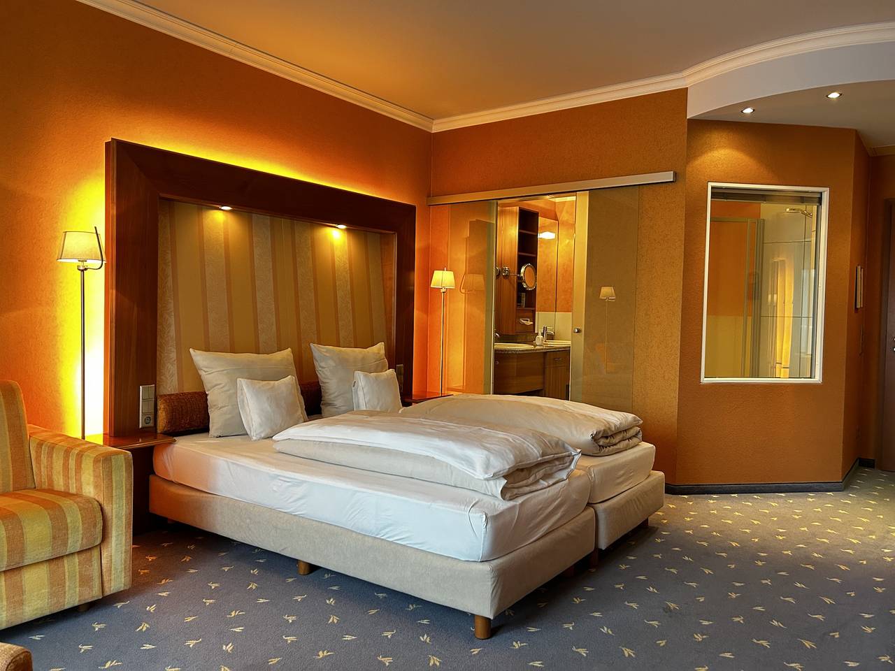 Hotel-Restaurant-Weinhandlung Im Engel - Doppelzimmer, Bad/Dusche/Wc Komfort in Warendorf, Münsterland