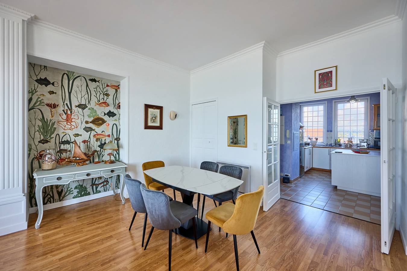 Appartement entier, Le Château Rêvé - Superbe appt vue mer in Barneville-Carteret, Côte de la Déroute