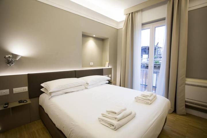 Apartahotel para 2 personas en Roma