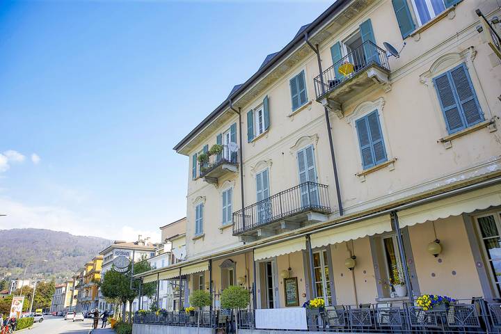 Ferienwohnung für 6 Personen, mit Balkon und Seeblick sowie Ausblick