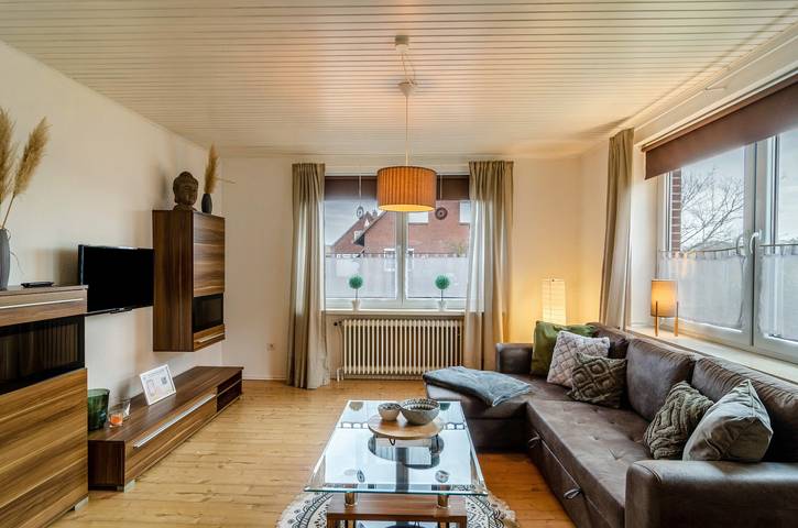 Apartamento inteiro, Apartamento 'Ferienhaus Diekster - Erdgeschoss 1' com terraço privado, jardim privado e acesso Wi-Fi in Norddeich, Norden e arredores