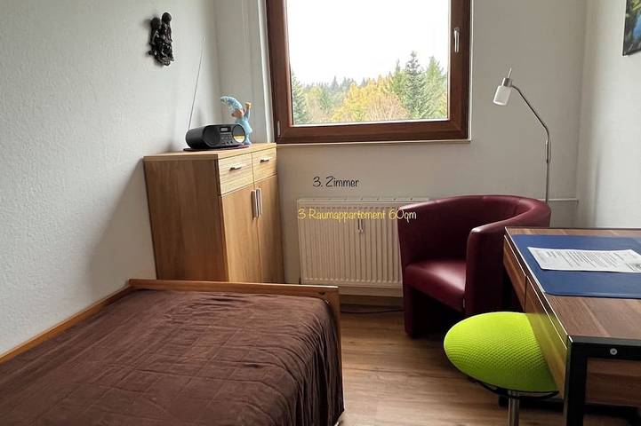 Ferienwohnung für 3 Personen, mit Balkon in Kniebis - 4