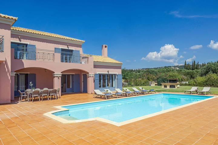 Villa για 8 άτομα, με Μπαλκόνι και Ταράτσα καθώς και Κήπο και Πισίνα στην Κεφαλονιά