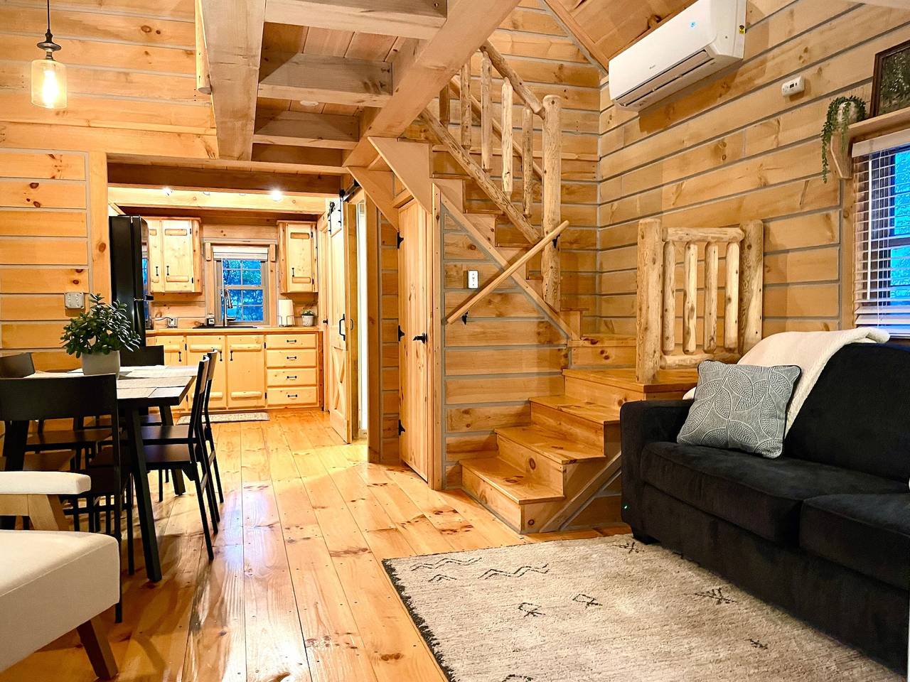 Secluded Shipshewana Log Cabin | In the Woods | in LaGrange County