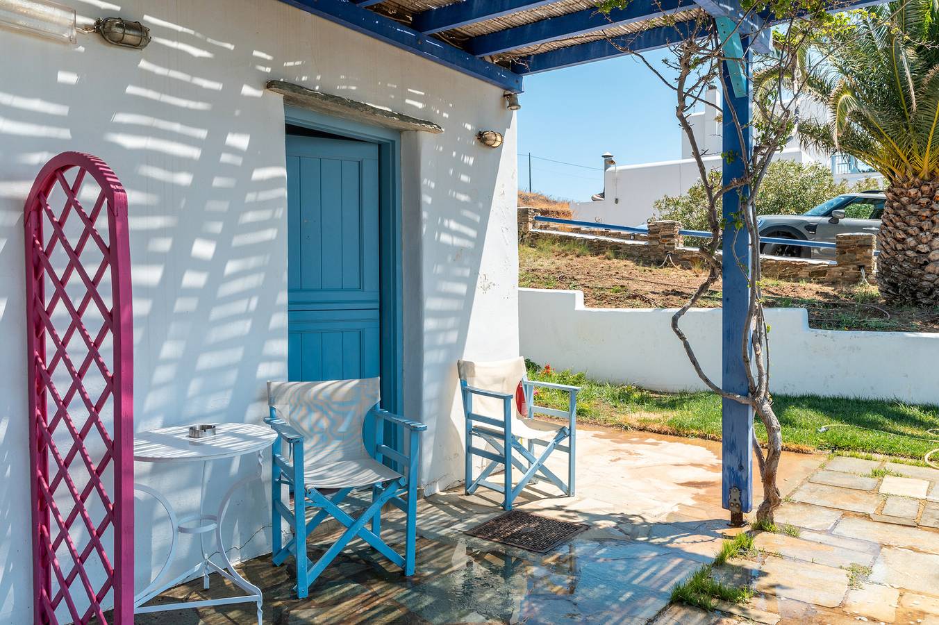 Hel lejlighed, Apartment '7' with sea view, Wi-Fi and air conditioning in Tinos
