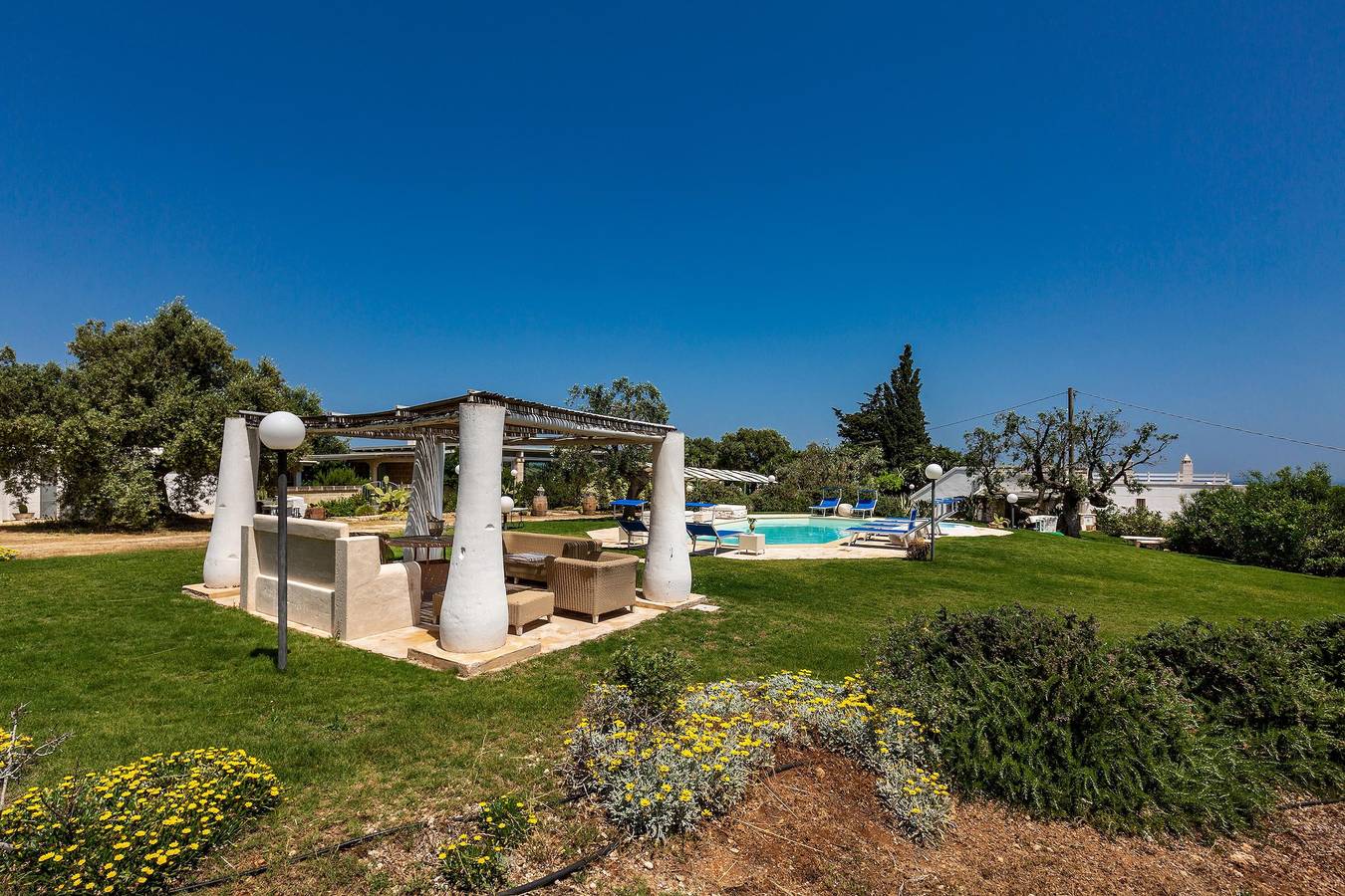 Landgut für 14 Personen mit Terrasse in Fasano, Salento