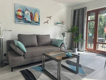 Ferienwohnung für 2 Personen, mit Terrasse und Garten in Malchow