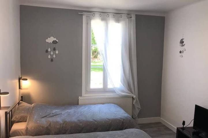 Location de vacances pour 4 personnes, avec jardin à Fouchères - 4