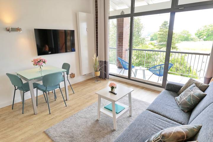 Ferienwohnung für 4 Personen, mit Balkon und Terrasse in Hohenkirchen