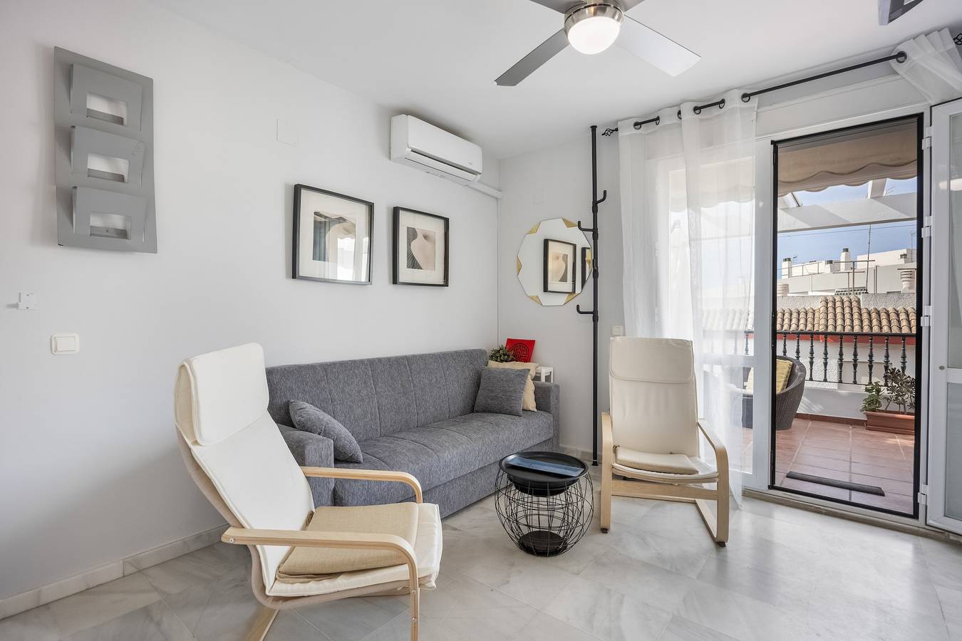 Appartement entier, Appartement 'Studio Attique Centre Rota' avec Terrasse Privée, Wi-Fi et Climatisation in Rota, Costa de la Luz