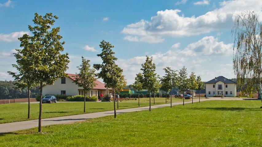 Ferienwohnung für 4 Personen, mit Terrasse und Garten sowie Ausblick in Peenehagen