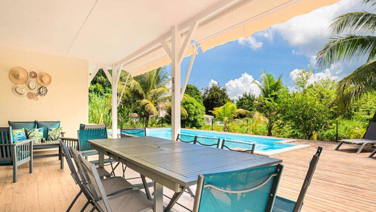 Apartamento vacacional entero, Ferienwohnung für 10 Personen (110 m²) in Lamentin, Guadalupe