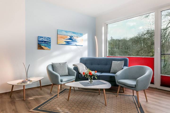 Ferienwohnung für 3 Personen, mit Sauna und Balkon in Göhren - 3
