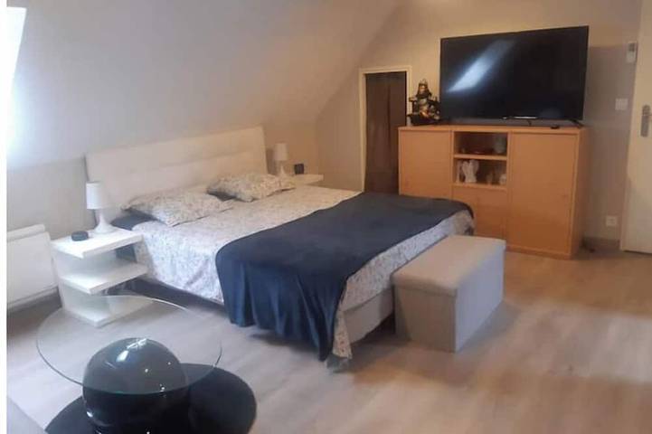Chambre d’hôte pour 6 personnes, avec Jardin