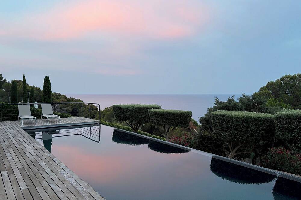 Tamariu, Neue Villa, 5 Schlafzimmer, Pool mit herrlichem Meerblick in Platja d'Aigua Xelida (Palafrugell), Tamariu